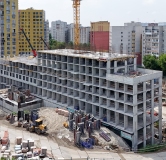 Ход строительства дома 4, корпус 5 в ЖК Страна.Прибрежная -