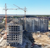 Ход строительства дома 25, корпус 1 в ЖК Хито -