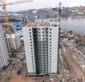 Ход строительства дома 7, строение 5 в ЖК КБС Берег -