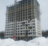 Ход строительства дома 25 в ЖК Один -