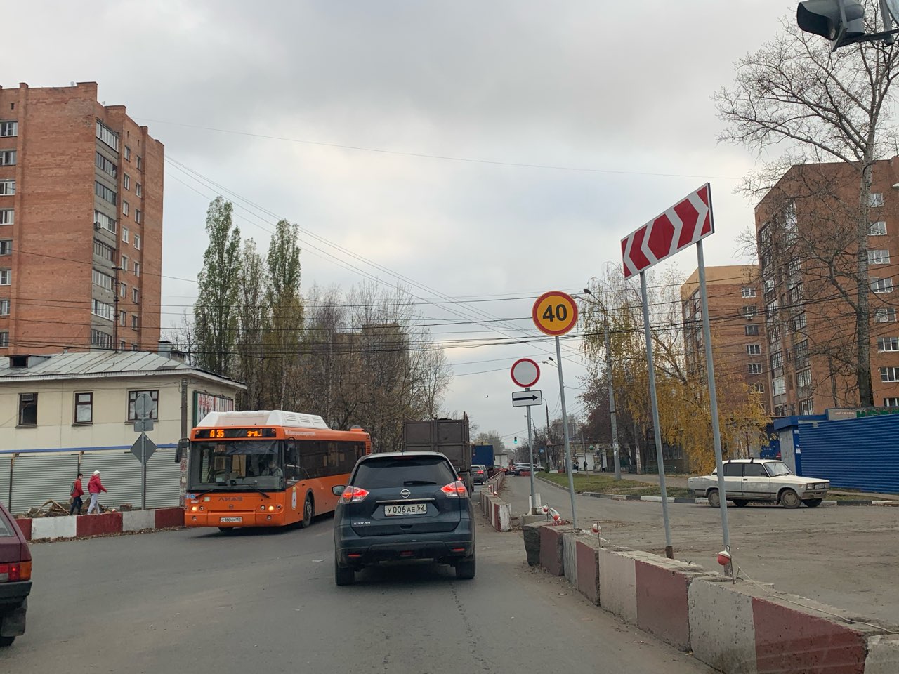 Временная схема дорожного движения на Циолковского может быть изменена  - фото 1