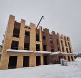 Ход строительства дома 38 в ЖК Альпийский квартал -