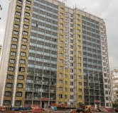 Ход строительства дома 4 в ЖК Нью-йорт -