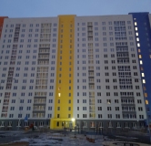 Ход строительства дома ГП 1.6 в ЖК На Ватутина -