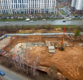 Ход строительства дома 1 в ЖК Малевич -