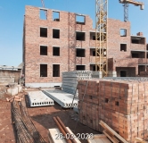 Ход строительства дома 26 в ЖК Цветы Башкирии -