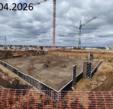 Ход строительства дома 1 в ЖК Первый парковый -