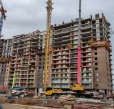 Ход строительства дома 1.3 в ЖК Наследие -