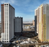 Ход строительства дома 3 в ЖК Новый Виз -