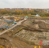 Ход строительства дома 1 этап, Корпус Е в ЖК Квартал Заречье -