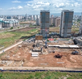 Ход строительства дома 2, корпус 4,5 в ЖК Чижи -