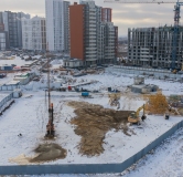 Ход строительства дома № 3, квартал 4 в Макрорайон Амград -