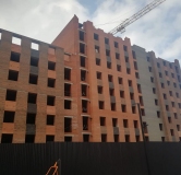 Ход строительства дома 2 в ЖК Бирюзова Парк -