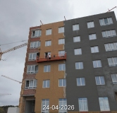 Ход строительства дома Литер 22 в ЖК Свой Берег -