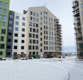 Ход строительства дома Литер 1 в ЖК Цветной бульвар -