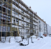 Ход строительства дома № 1, поз.2 в Микрорайон Дон -