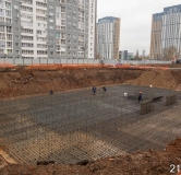 Ход строительства дома 1 в ЖК Урбан Тау -