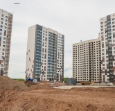 Ход строительства дома секция Г в ЖК Новая Дема -