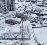 Ход строительства дома 10, корпус 3 в ЖК Остров-сад -