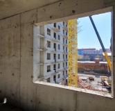 Ход строительства дома 1 в ЖК Новые Горизонты на Советской -