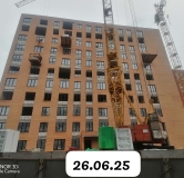 Ход строительства дома 39, секция 1 в ЖК По ул. Маяковского -