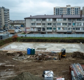 Ход строительства дома 4, литер 1 в ЖК Соловей -