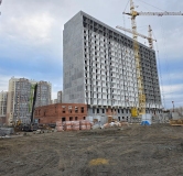 Ход строительства дома 2 (5.4.1) в ЖК Симфония -