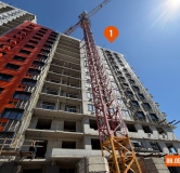 Ход строительства дома 1 в ЖК Лотос -
