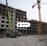 Ход строительства дома Литер 9 в ЖК Порто Ново -