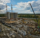 Ход строительства дома 14 в ЖК Город L-Town -