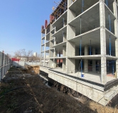 Ход строительства дома № 1 в ЖК На Журова -