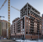 Ход строительства дома № 94 (ГП-2) в ЖК Кварталы на Минской -