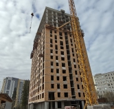 Ход строительства дома 4 в ЖК Покровский -