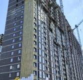 Ход строительства дома Позиция 1.2 в ЖК Октябрь парк -