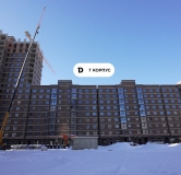 Ход строительства дома Литер 7, уч. 894 в ЖК Парк Победы 2 -