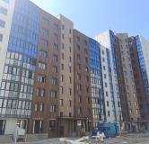 Ход строительства дома Литер 1 в ЖК Песчаный -