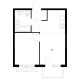 1 комнатная квартира 35 м² в ЖК Савин парк, дом корпус 8 - планировка