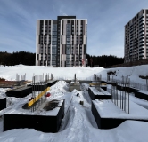 Ход строительства дома 4 в ЖК Калинка Парк -