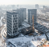 Ход строительства дома корпус 5 в ЖК Исеть Парк -