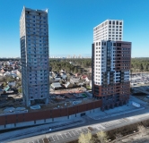 Ход строительства дома 3 в ЖК Новый Виз -