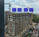 Ход строительства дома 3 в ЖК Zenith -