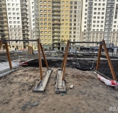 Ход строительства дома 22 в ЖК Авиатоr -