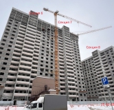 Ход строительства дома секция 5 в ЖК Развитие -