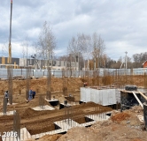 Ход строительства дома 33б.2 в ЖК Начало -