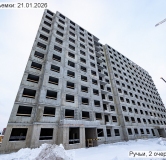 Ход строительства дома 144.2 в ЖК Ручьи -