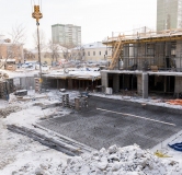 Ход строительства дома 1 в ЖК Университи -