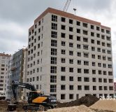 Ход строительства дома 2.5 в ЖК Кантри -