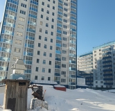 Ход строительства дома 1 в ЖК Выборная-Рябиновая -