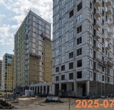 Ход строительства дома корпус 1 в ЖК Аэронавт -