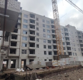 Ход строительства дома № 2, блок А,Б в ЖД в 12-микрорайоне (Арзамас) -